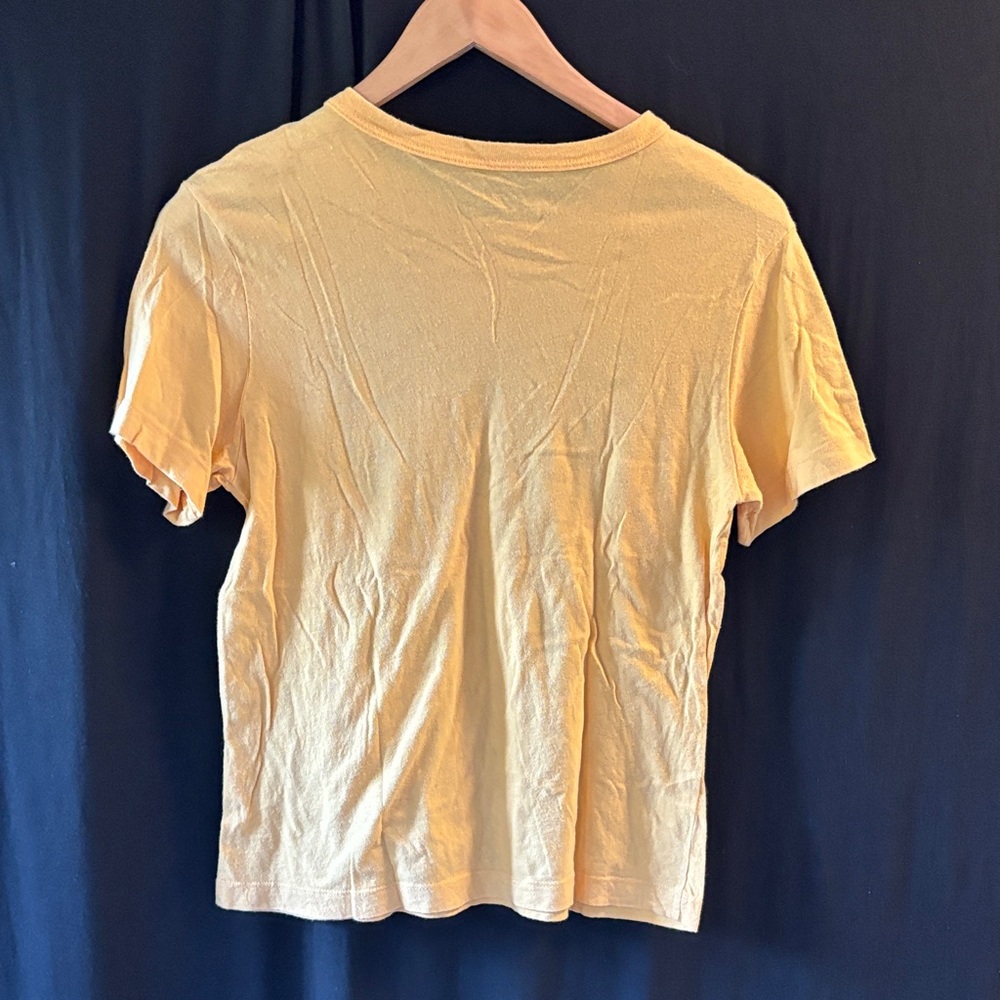 University T sz M yellow Notre Dame fighting Irish University T-Shirt - Picture 5 of 5